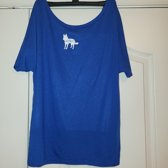 Just Mutts blue tshirt - Picture 4 of 5